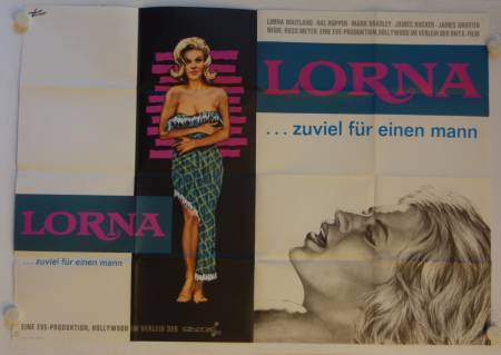 Lorna - Zuviel für einen Mann originales deutsches A0-Filmplakat